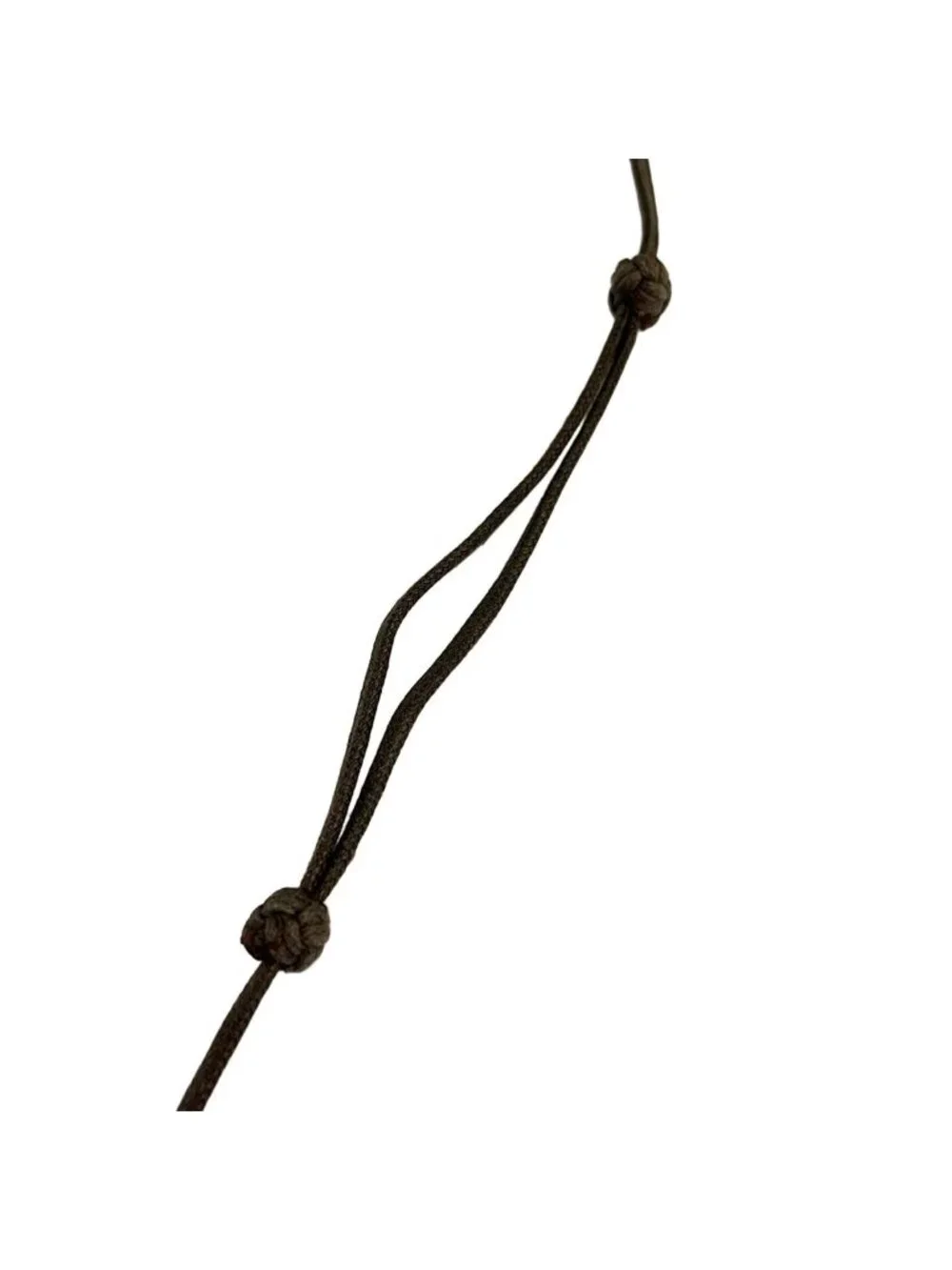 Hermes Necklace Lift GM Beige Dark Brown Gold